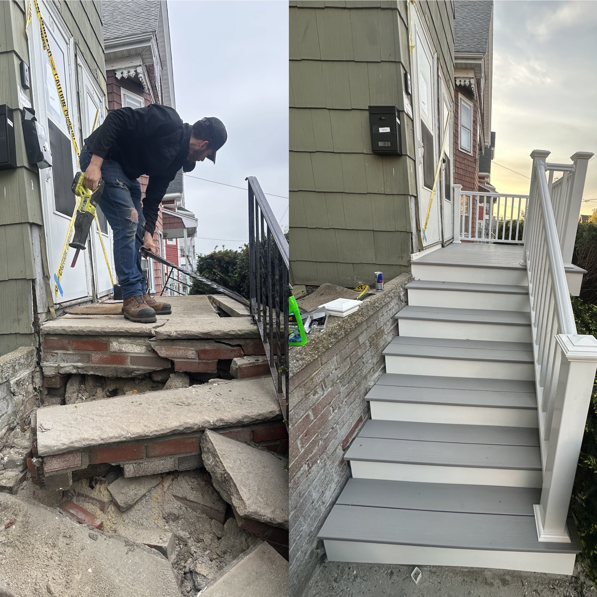 Front Stairs Renovation